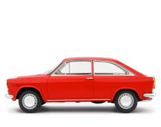 Autobianchi Primula Coupé 1965 Rosso Laudoracing 1:18 Resinemodell (Türen, Motorhaube... nicht zu öffnen!)